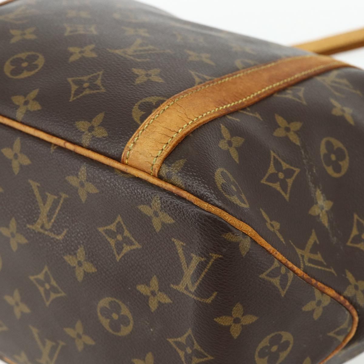 LOUIS VUITTON Monogram Sac Shopping Tote Bag M51108 LV Auth bs34958