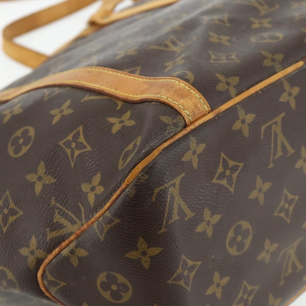 LOUIS VUITTON Monogram Sac Shopping Tote Bag M51108 LV Auth bs34958
