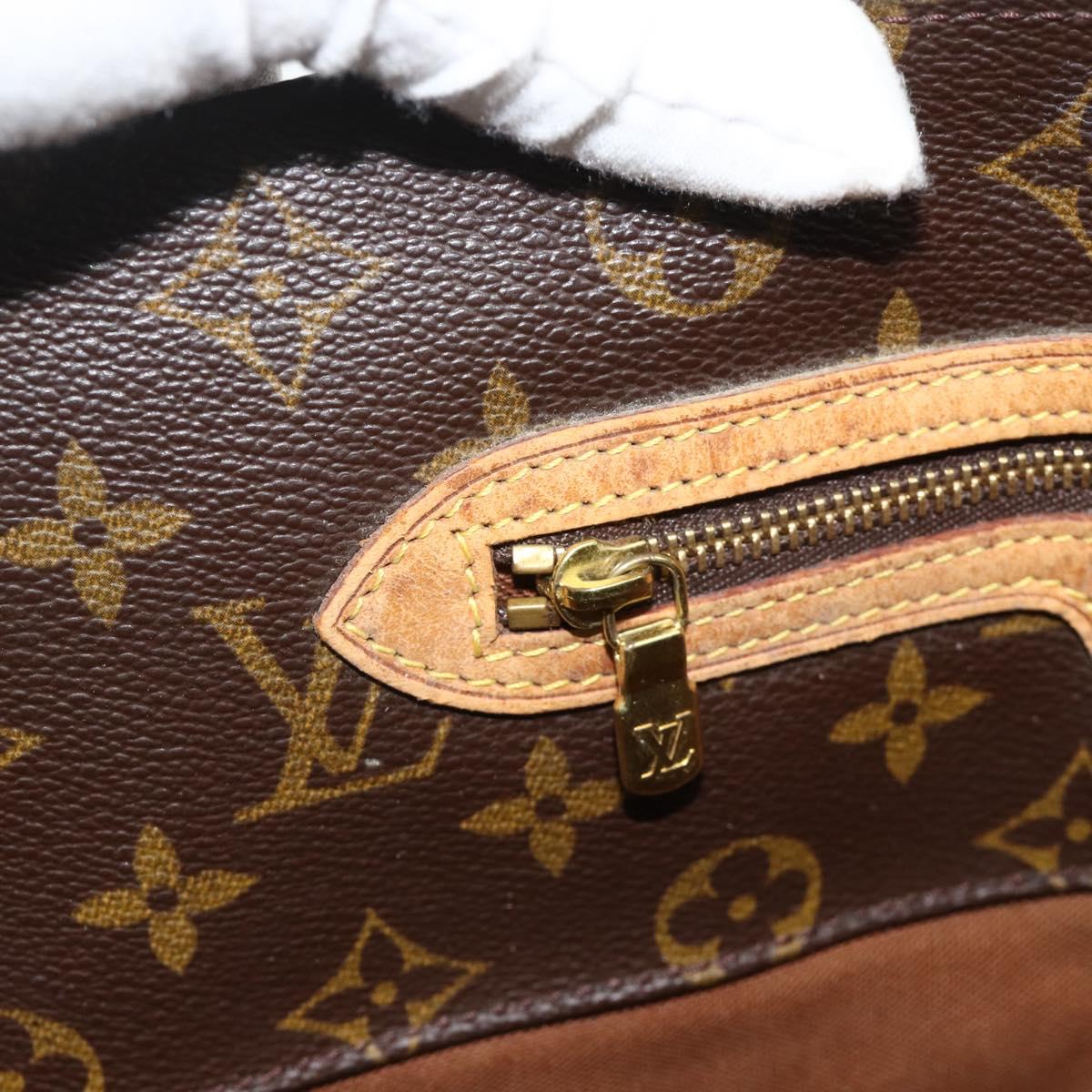 LOUIS VUITTON Monogram Sac Shopping Tote Bag M51108 LV Auth bs34958