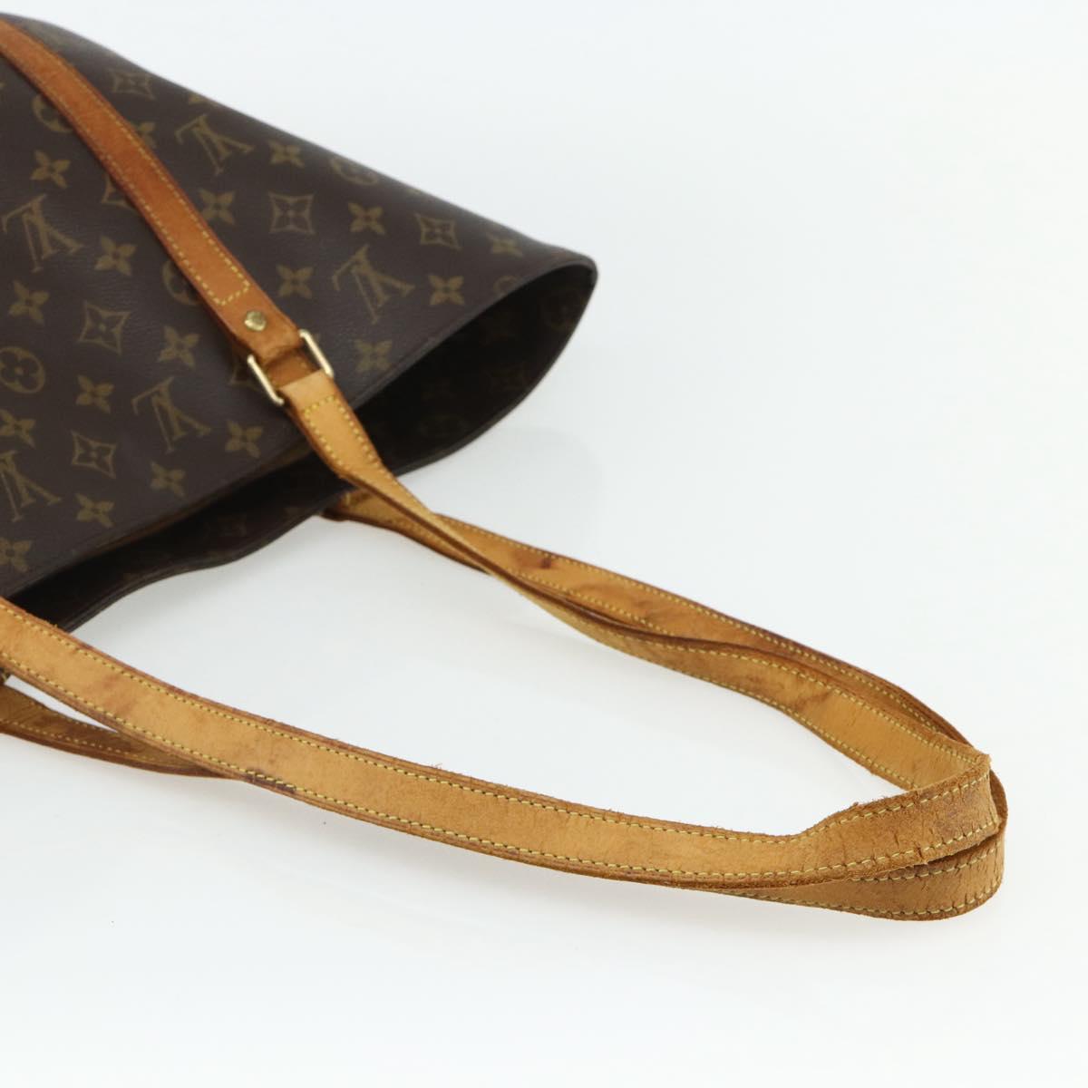 LOUIS VUITTON Monogram Sac Shopping Tote Bag M51108 LV Auth bs34958