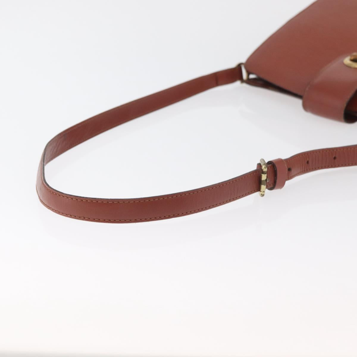 LOUIS VUITTON Epi Capuchin Shoulder Bag Brown M52343 LV Auth bs34963