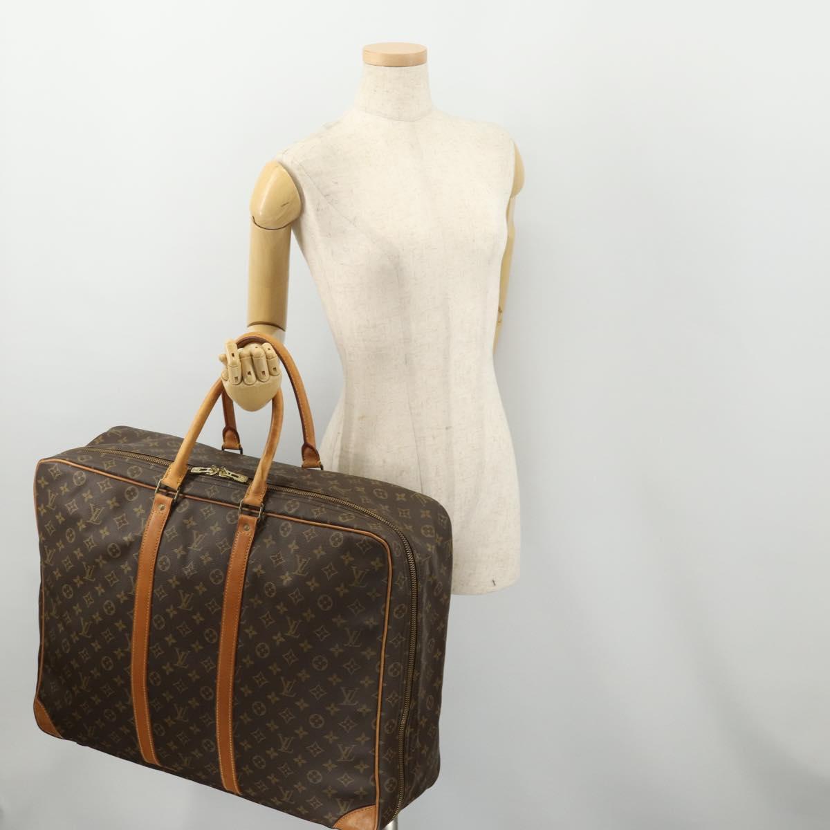 LOUIS VUITTON Monogram Sirius 55 Boston Bag M41404 LV Auth bs34976