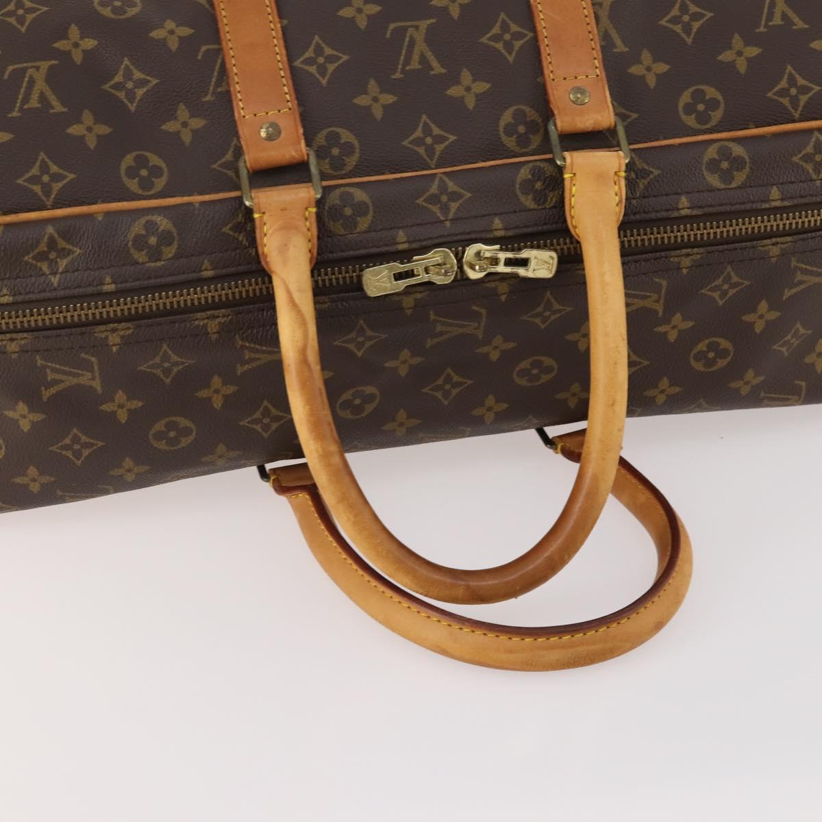 LOUIS VUITTON Monogram Sirius 55 Boston Bag M41404 LV Auth bs34976