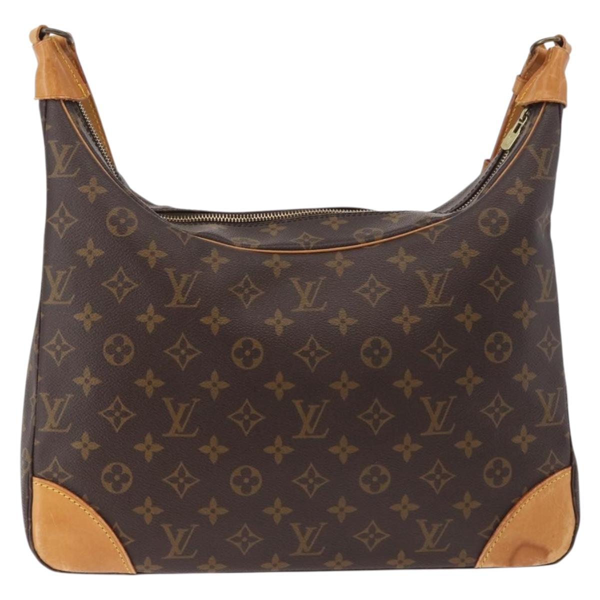 LOUIS VUITTON Monogram Boulogne 35 Shoulder Bag M51260 LV Auth bs34977