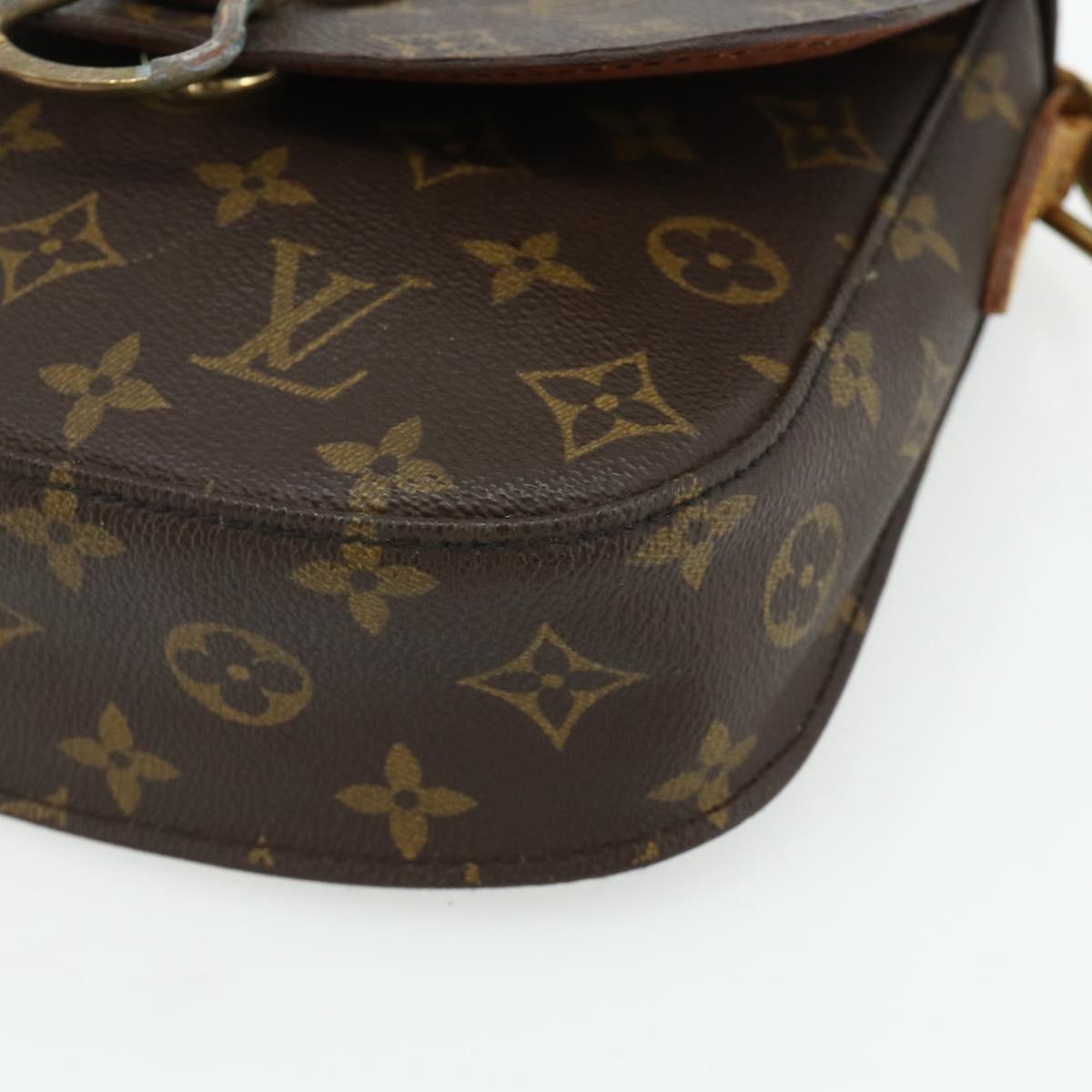 LOUIS VUITTON Monogram Saint Cloud MM Shoulder Bag M51243 LV Auth bs34992