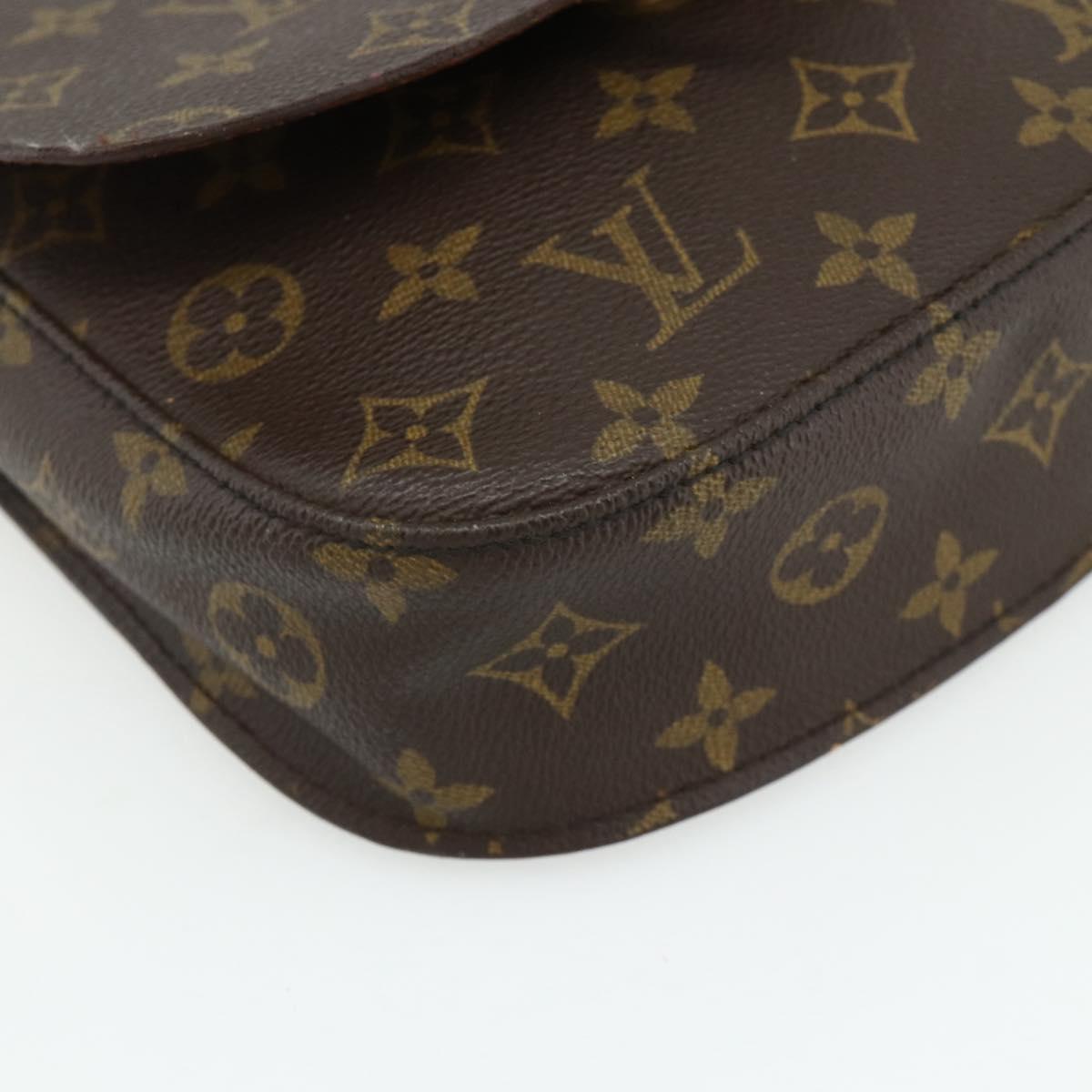 LOUIS VUITTON Monogram Saint Cloud MM Shoulder Bag M51243 LV Auth bs34992