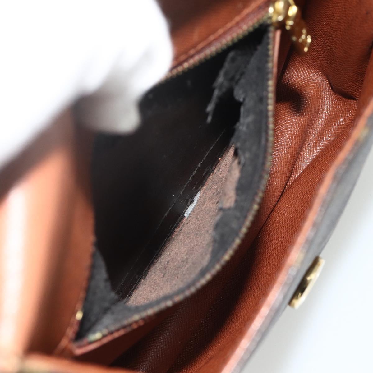 LOUIS VUITTON Monogram Saint Cloud MM Shoulder Bag M51243 LV Auth bs34992