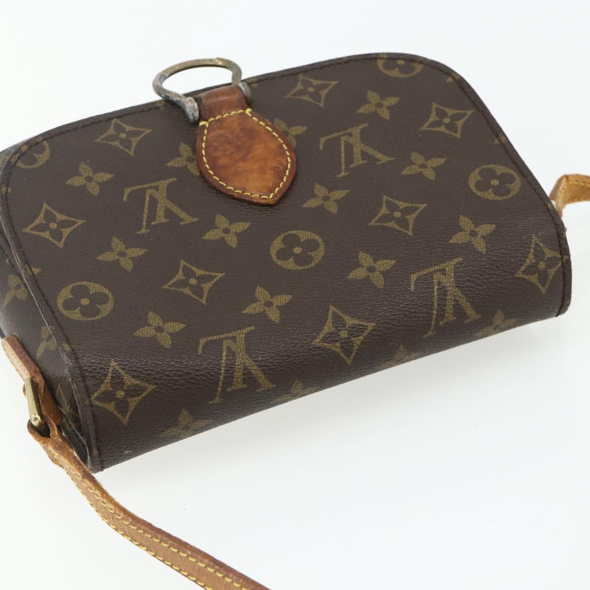 LOUIS VUITTON Monogram Saint Cloud MM Shoulder Bag M51243 LV Auth bs34992