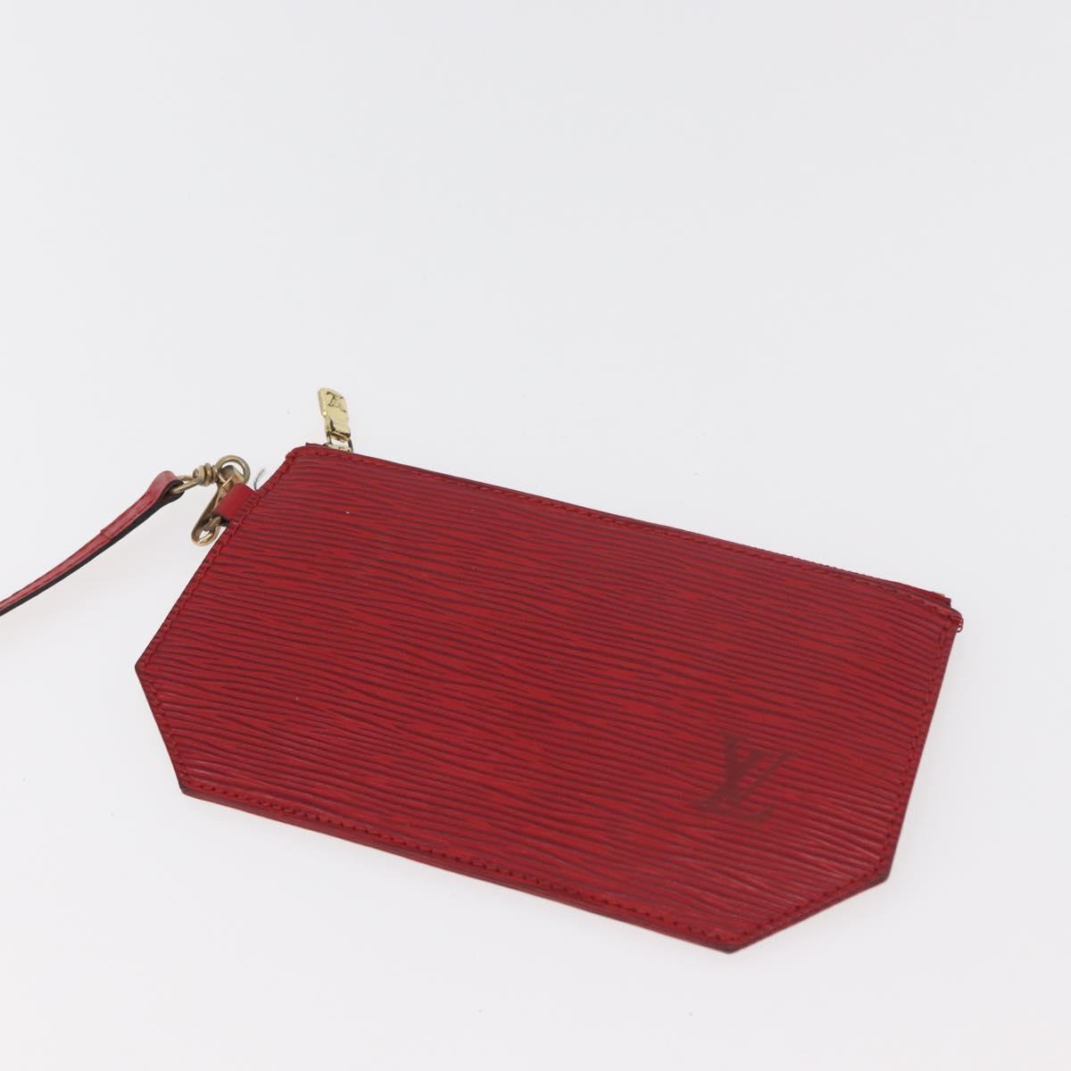 LOUIS VUITTON Epi Sac Depaule GM Shoulder Bag Red M80197 LV Auth bs34997