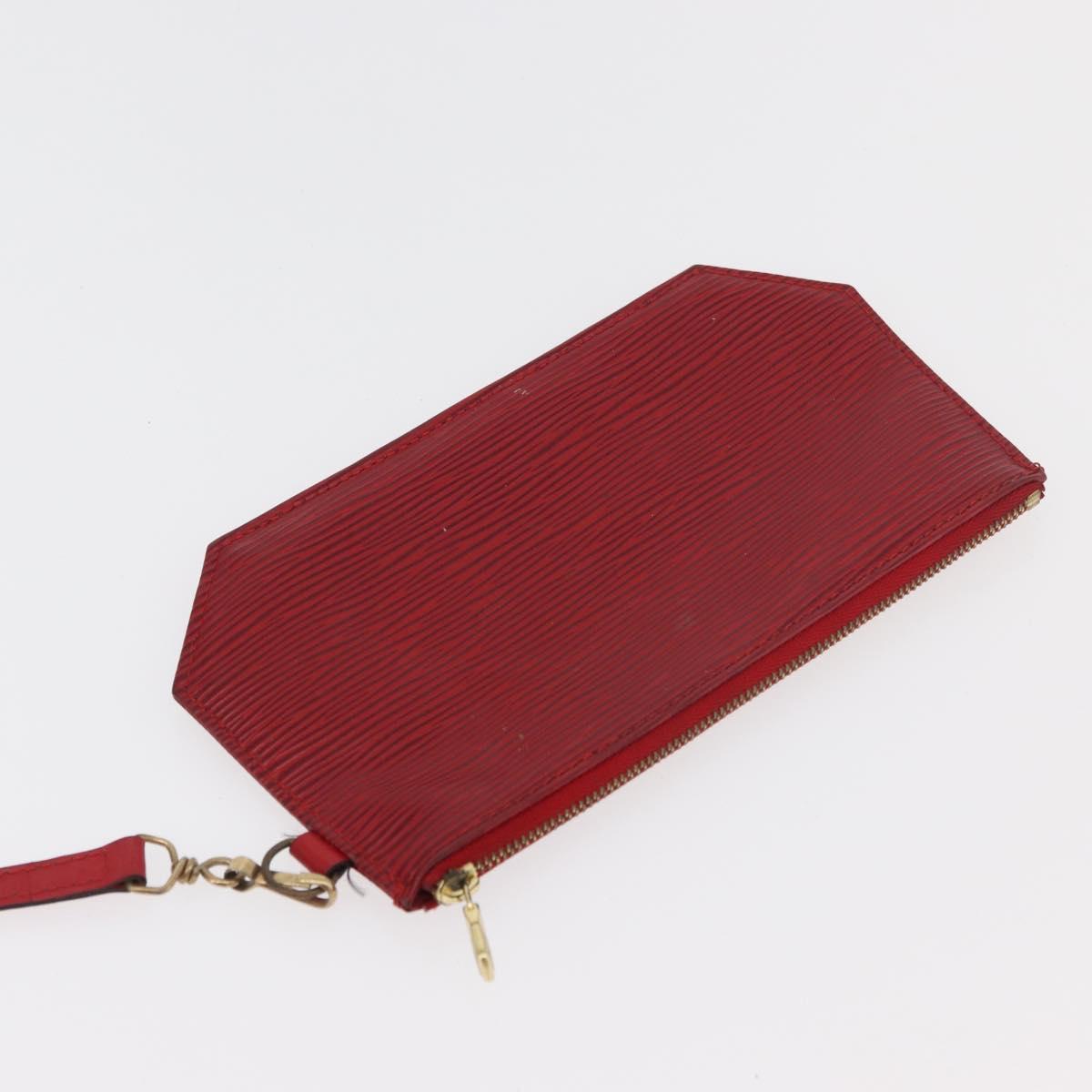LOUIS VUITTON Epi Sac Depaule GM Shoulder Bag Red M80197 LV Auth bs34997