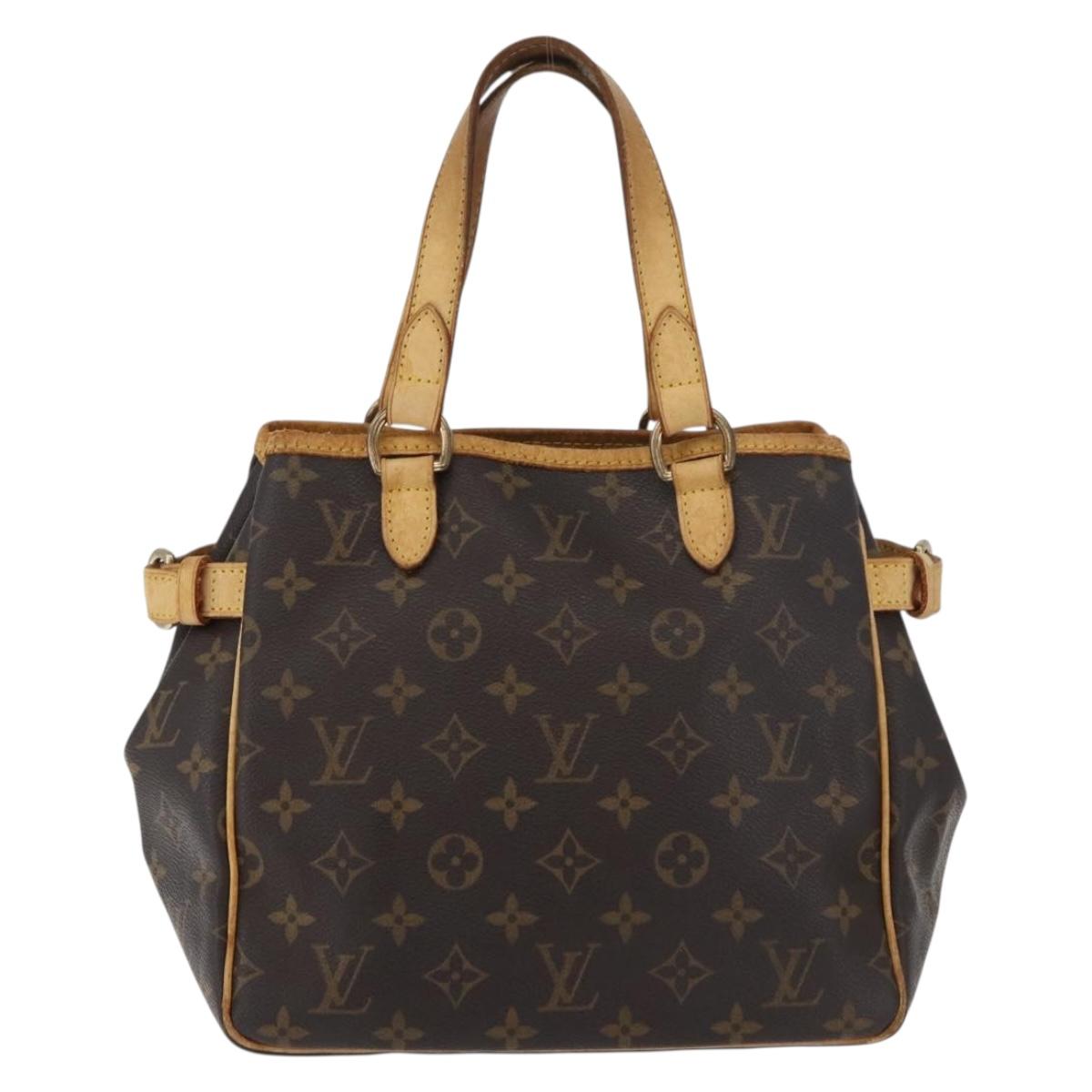 LOUIS VUITTON Monogram Batignolles Horizontal Tote Bag M51154 LV Auth bs34998