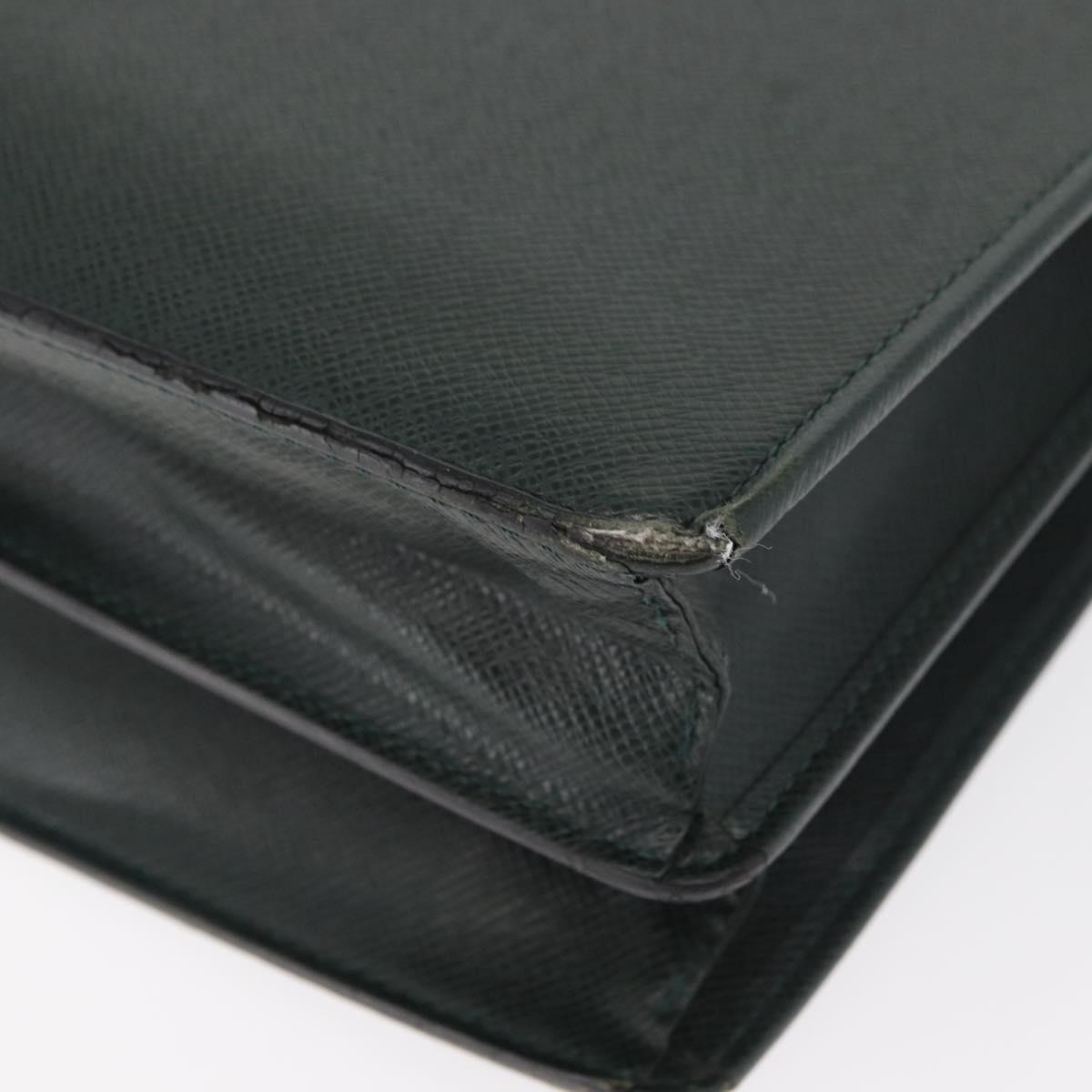 LOUIS VUITTON Taiga Serviette Moskova Business Bag Epicea M30034 LV Auth bs35001