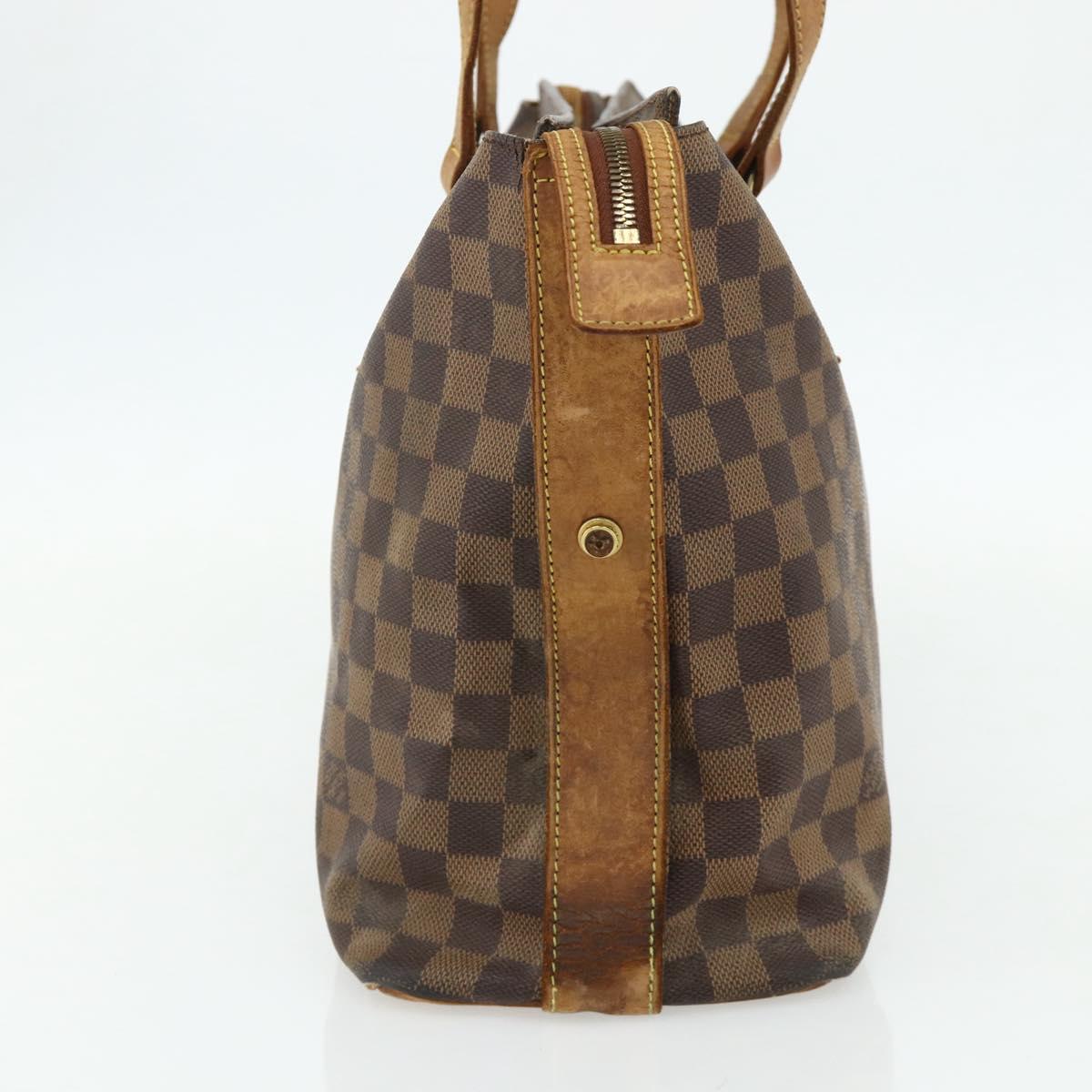 LOUIS VUITTON Damier Ebene Colombine Bag 100th anniversary N99037 Auth bs35002