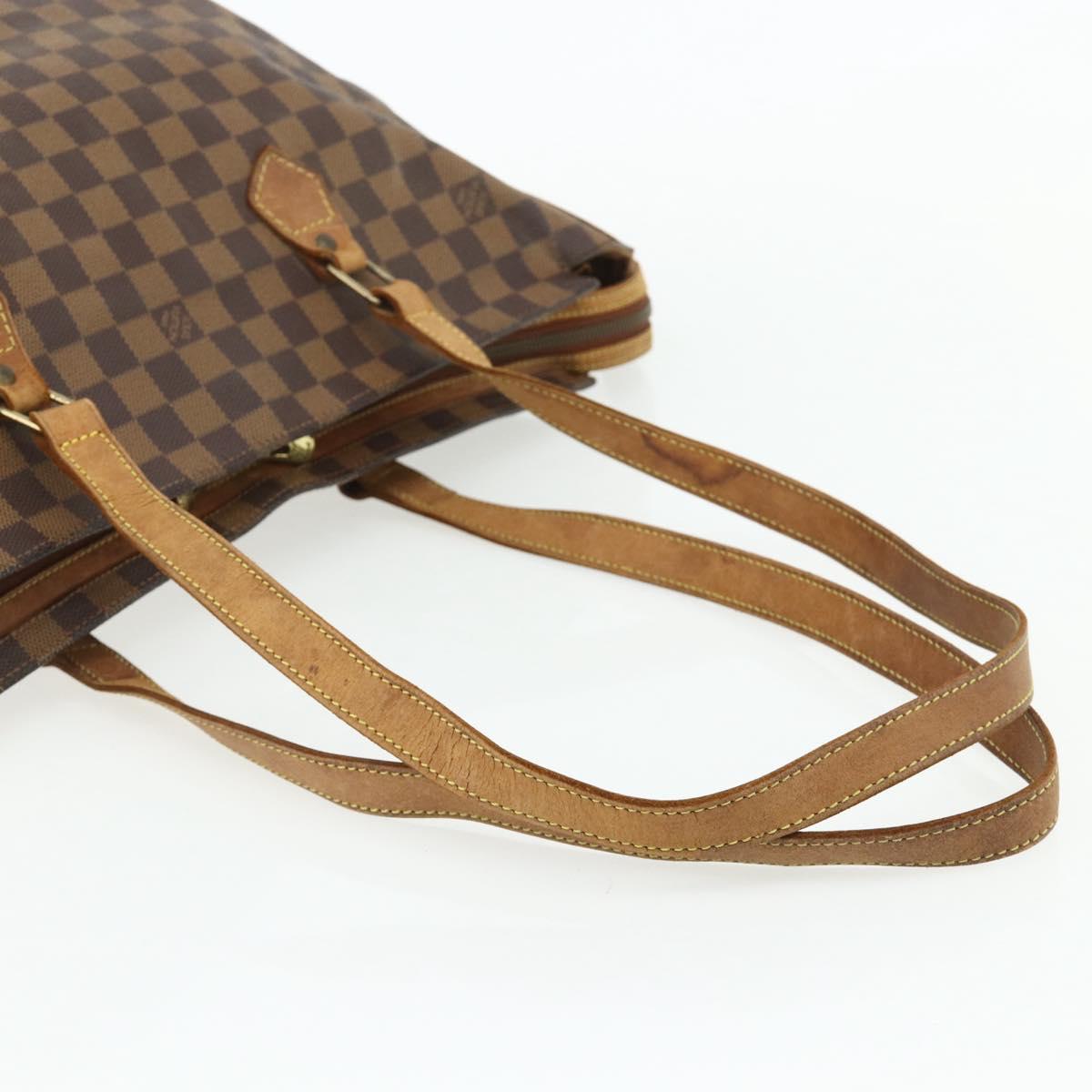 LOUIS VUITTON Damier Ebene Colombine Bag 100th anniversary N99037 Auth bs35002
