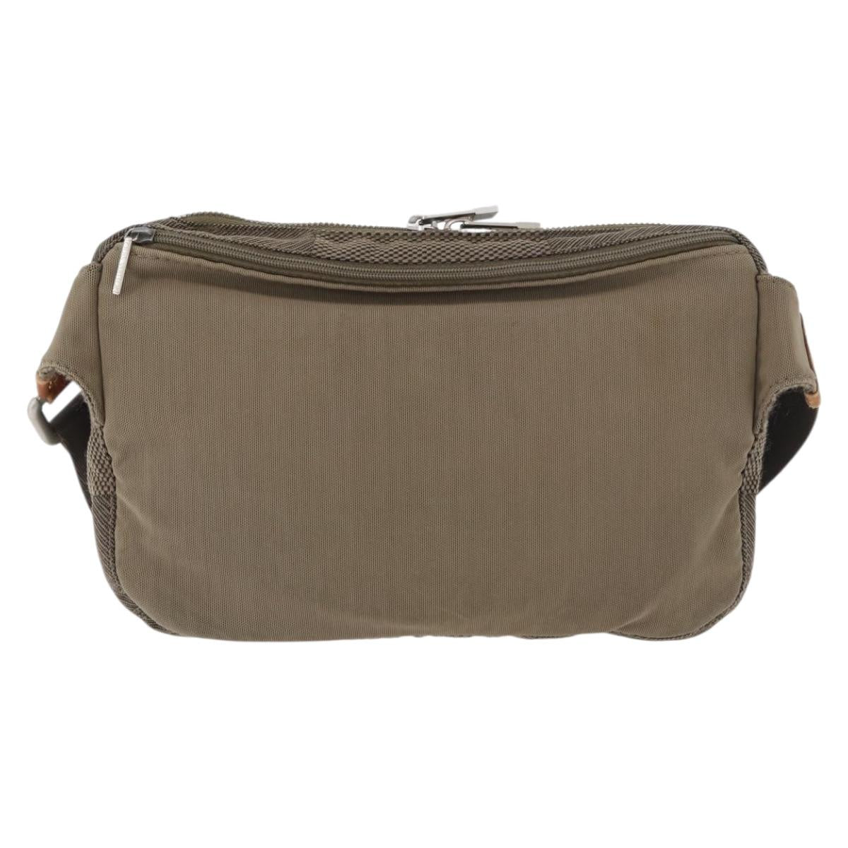 LOUIS VUITTON Damier Geant Arche Waist Bag Khaki M93022 LV Auth bs35025