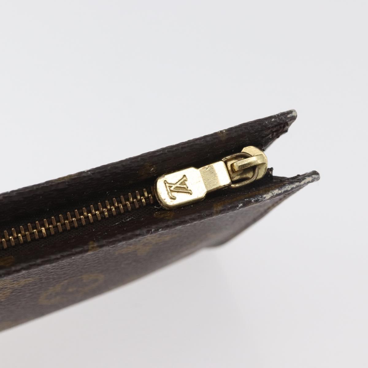 LOUIS VUITTON Monogram Bucket GM Accessory Pouch LV Auth bs35049