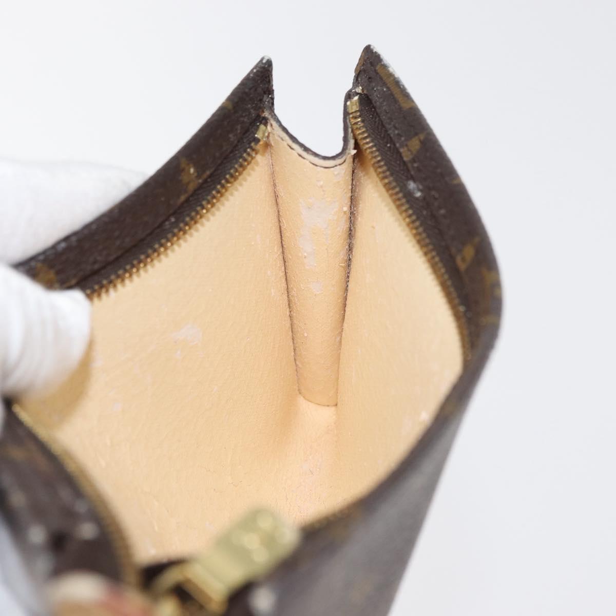 LOUIS VUITTON Monogram Bucket GM Accessory Pouch LV Auth bs35049