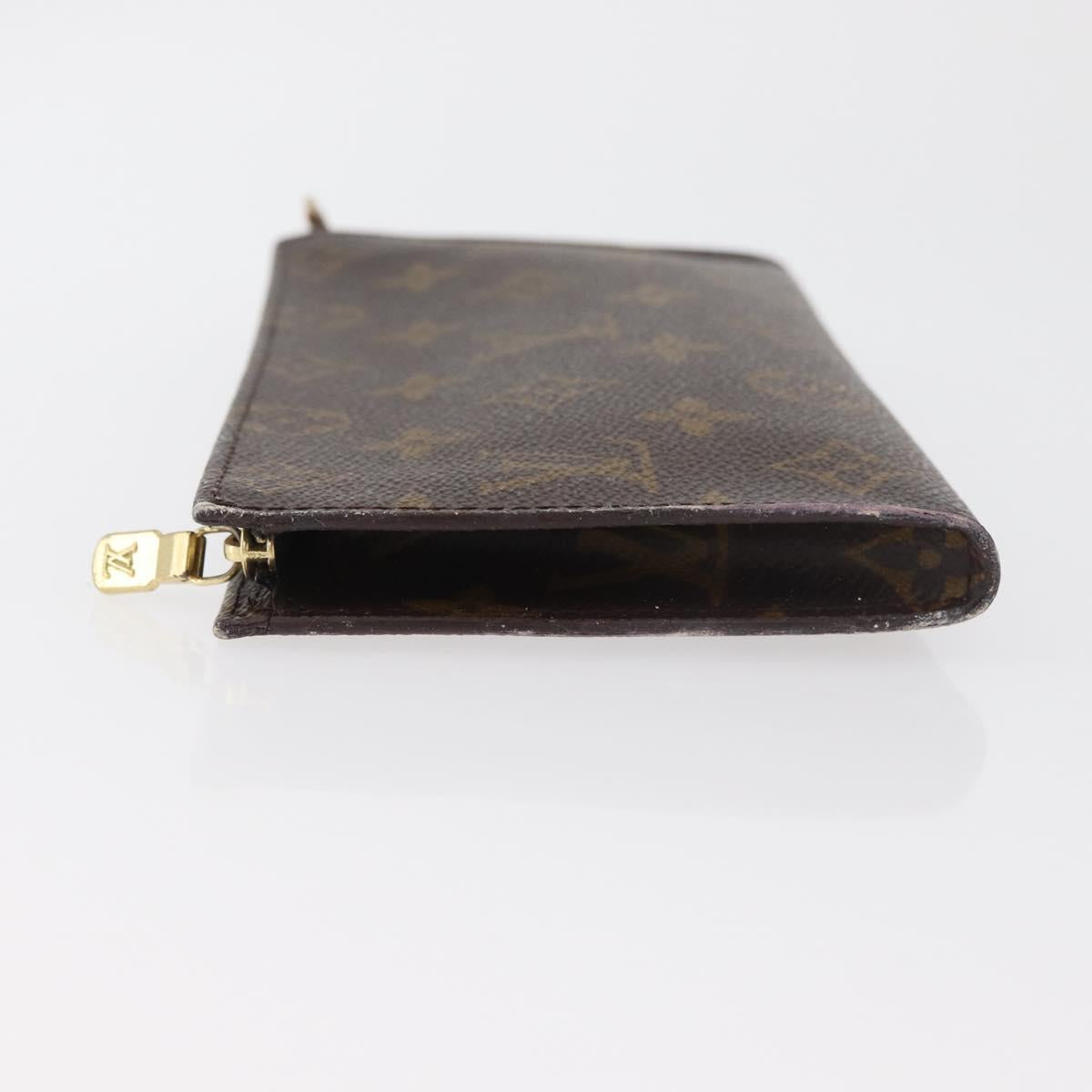 LOUIS VUITTON Monogram Bucket GM Accessory Pouch LV Auth bs35049