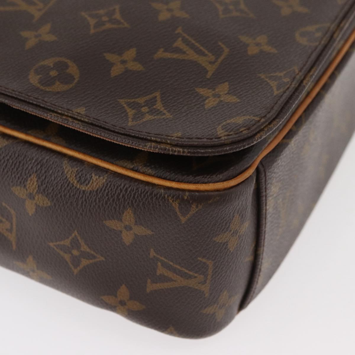 LOUIS VUITTON Monogram Abbesses Shoulder Bag M45257 LV Auth bs35050