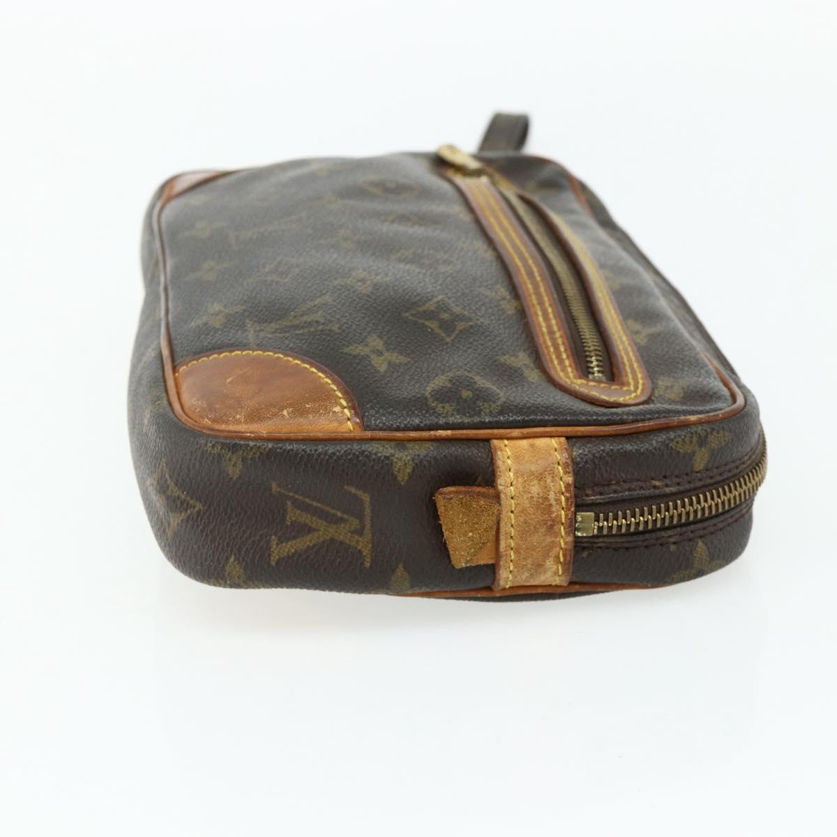 LOUIS VUITTON Monogram Marly Dragonne GM Clutch Bag M51825 LV Auth bs35051