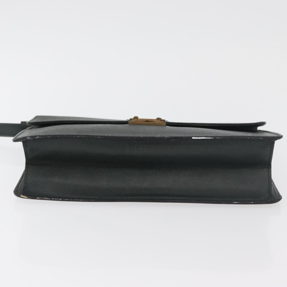LOUIS VUITTON Taiga Pochette Kourad Clutch Bag Epicea M30194 LV Auth bs35052