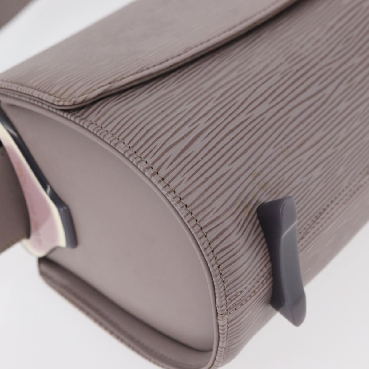 LOUIS VUITTON Epi Nocturne GM Shoulder Bag Lilac M5217B LV Auth bs35055