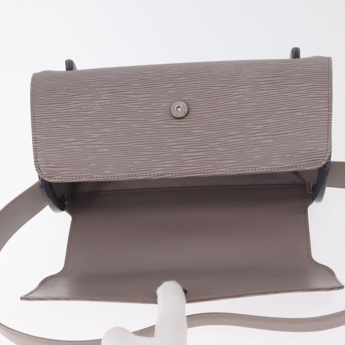 LOUIS VUITTON Epi Nocturne GM Shoulder Bag Lilac M5217B LV Auth bs35055