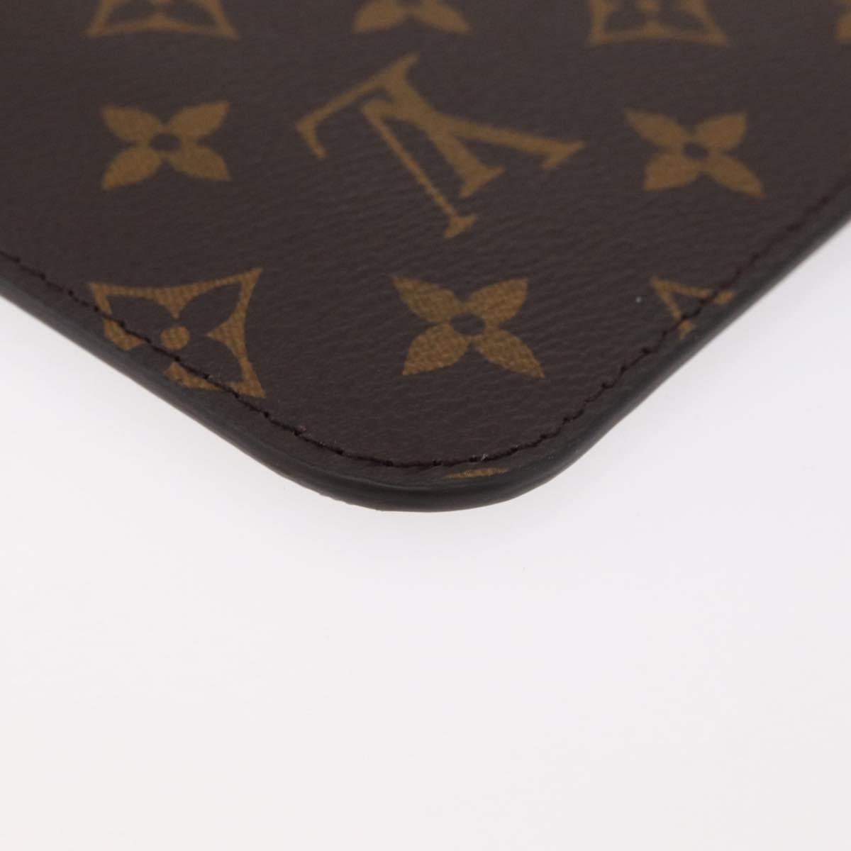 LOUIS VUITTON Monogram Neverfull GM Pouch Pouch LV Auth bs35076