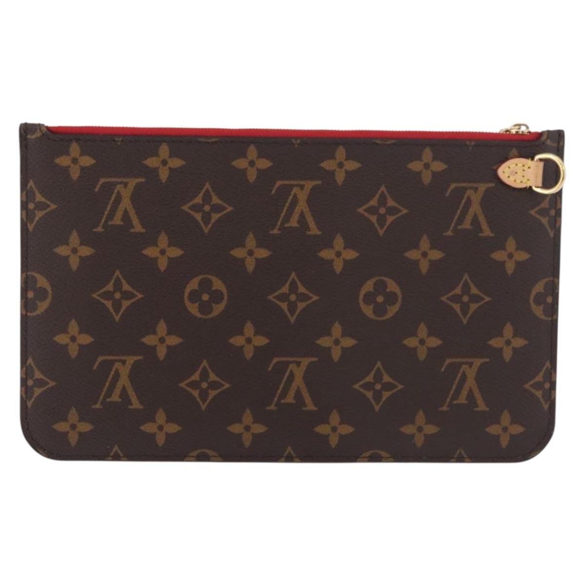 LOUIS VUITTON Monogram Neverfull GM Pouch Pouch LV Auth bs35076