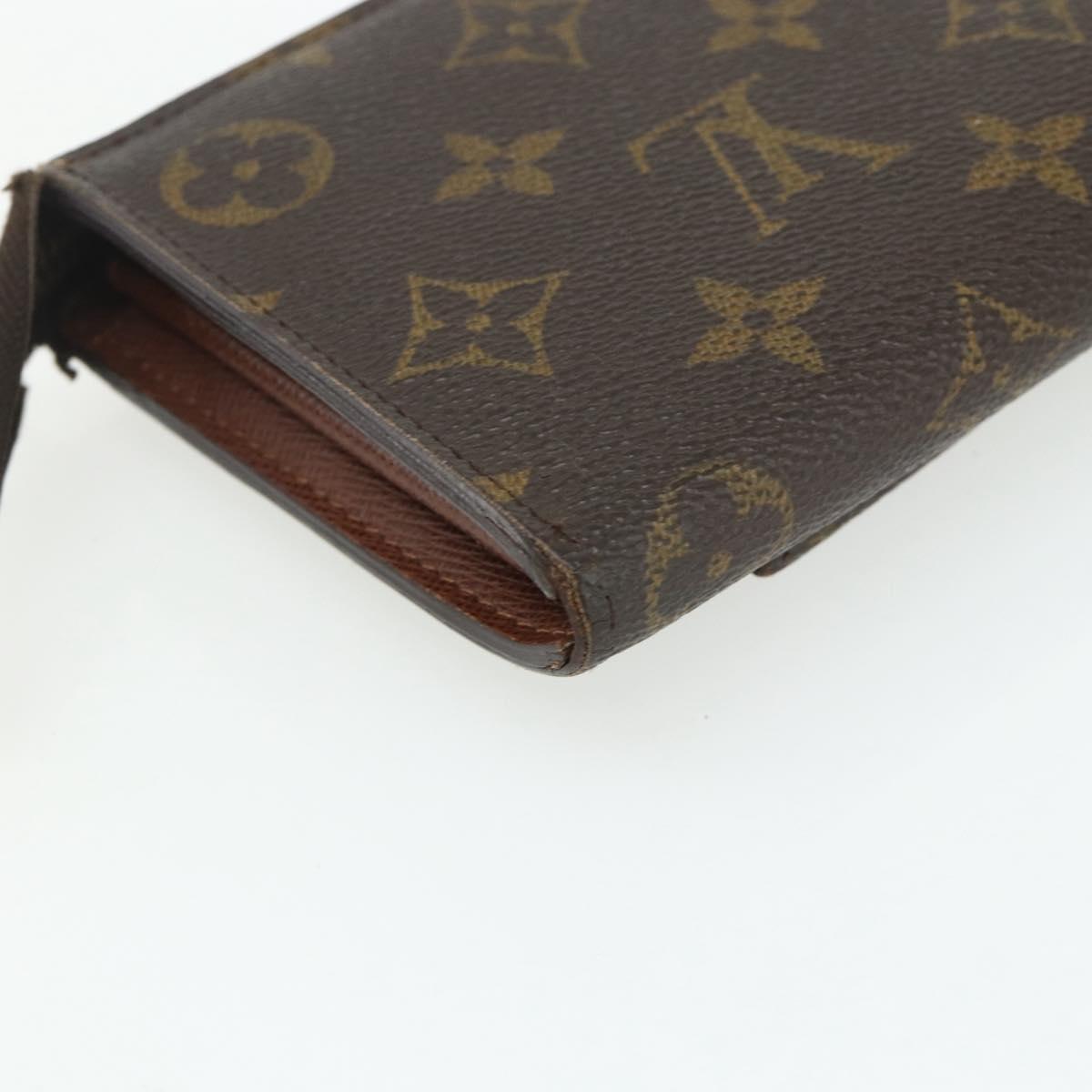 LOUIS VUITTON Monogram Portefeuille Astrid Long Wallet M61781 LV Auth bs35084
