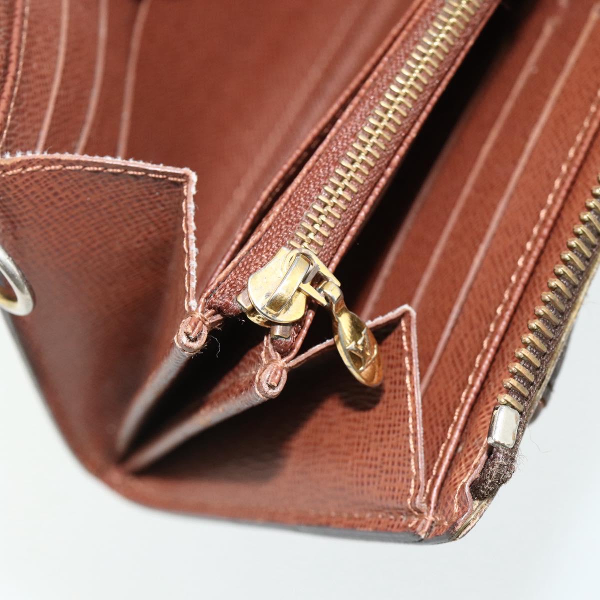 LOUIS VUITTON Monogram Portefeuille Astrid Long Wallet M61781 LV Auth bs35084