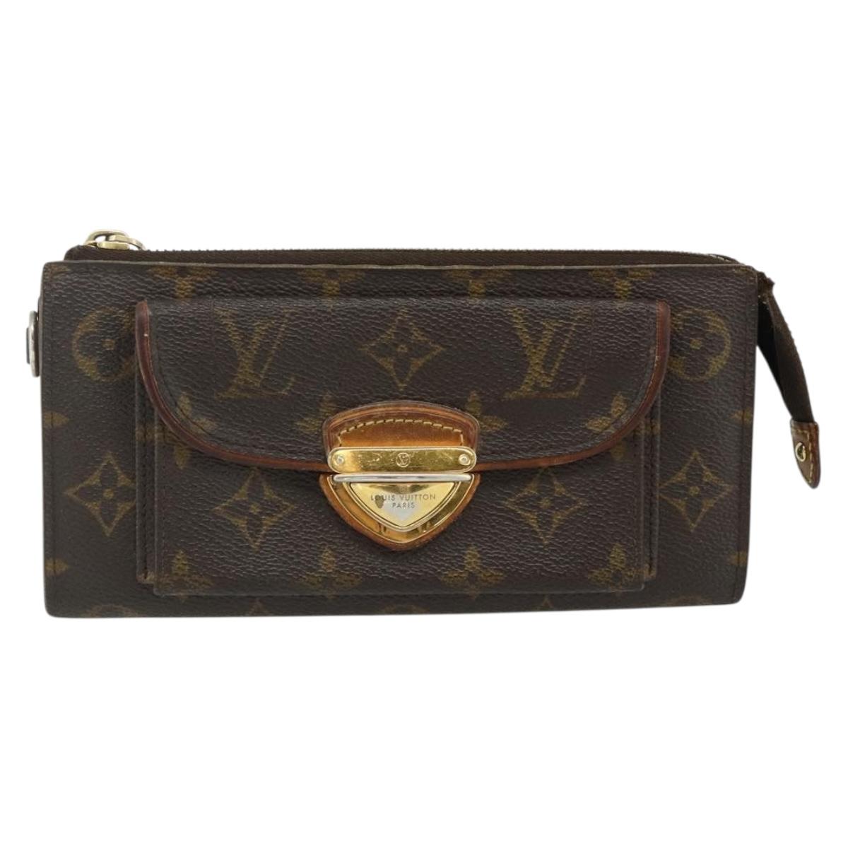 LOUIS VUITTON Monogram Portefeuille Astrid Long Wallet M61781 LV Auth bs35084