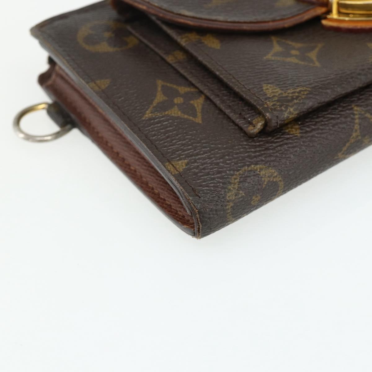 LOUIS VUITTON Monogram Portefeuille Astrid Long Wallet M61781 LV Auth bs35084