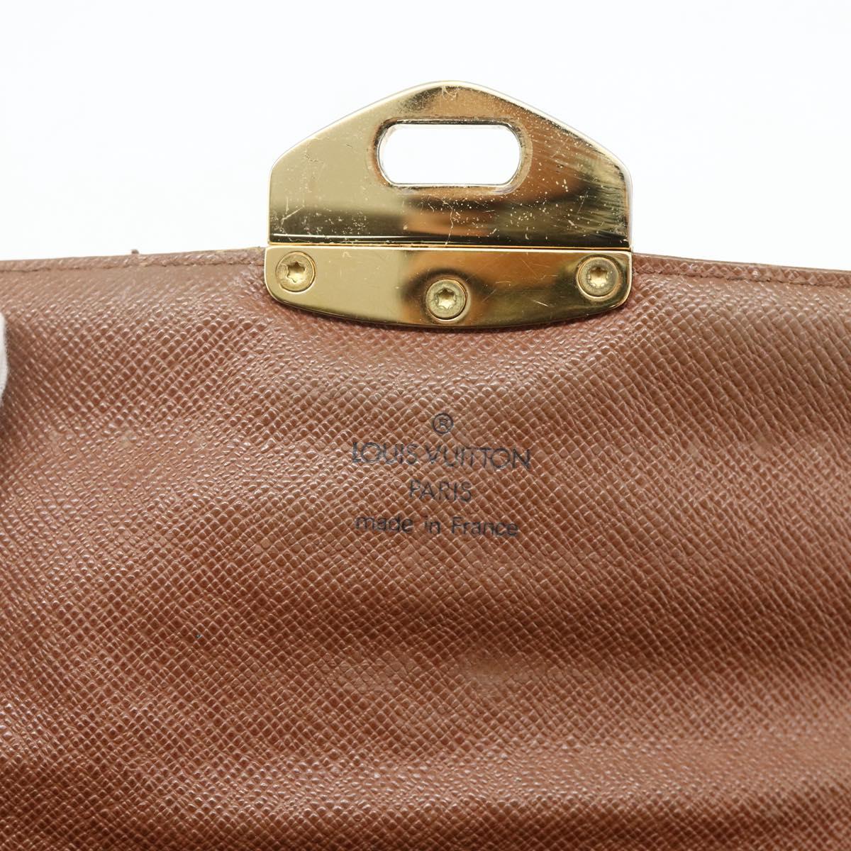 LOUIS VUITTON Monogram Etoile Portefeiulle Sarah Long Wallet M66556 Auth bs35085