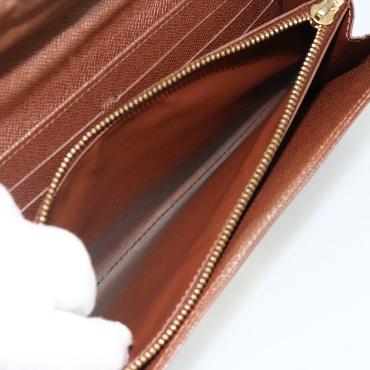 LOUIS VUITTON Monogram Etoile Portefeiulle Sarah Long Wallet M66556 Auth bs35085