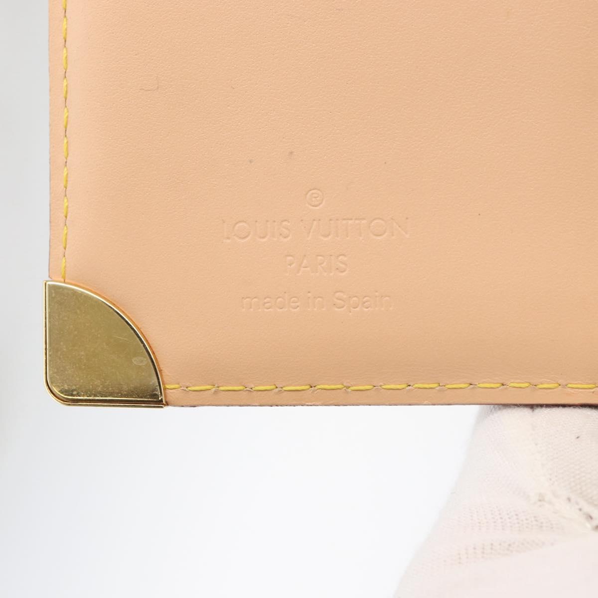 LOUIS VUITTON Monogram Multicolor Agenda PM Day Cover Black R20895 Auth bs35086A