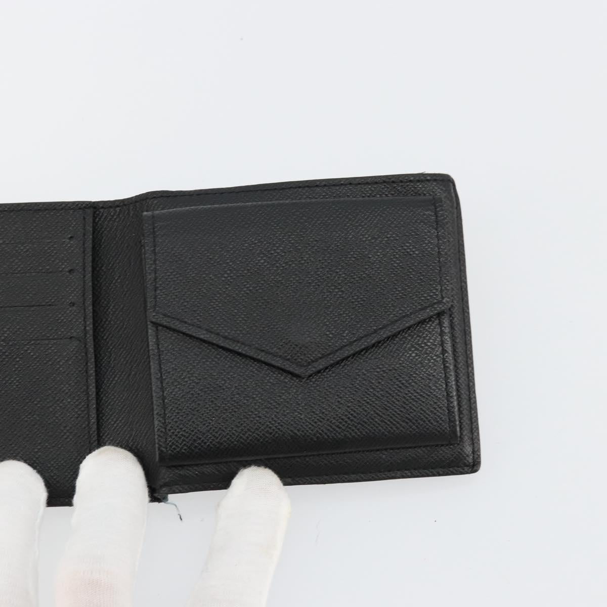 LOUIS VUITTON Monogram Eclipse Portefeuille Marco NM Wallet M62545 Auth bs35101