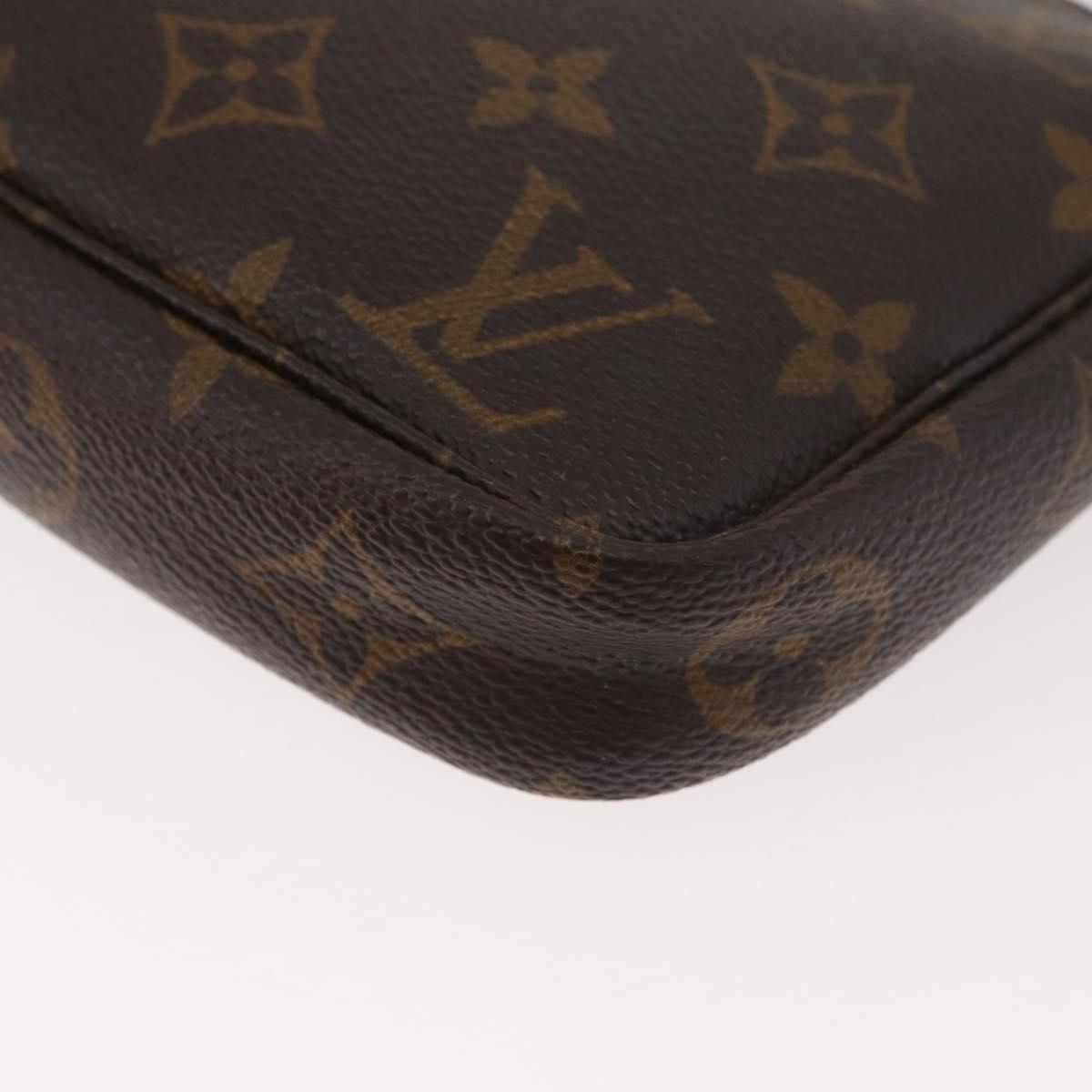 LOUIS VUITTON Monogram Pochette Accessoires Pouch M51980 LV Auth bs35121