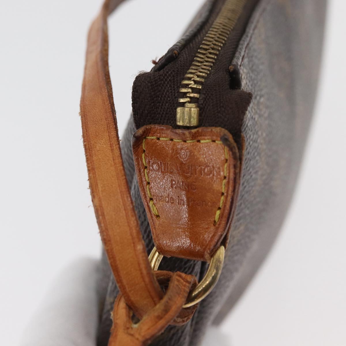 LOUIS VUITTON Monogram Pochette Accessoires Pouch M51980 LV Auth bs35121