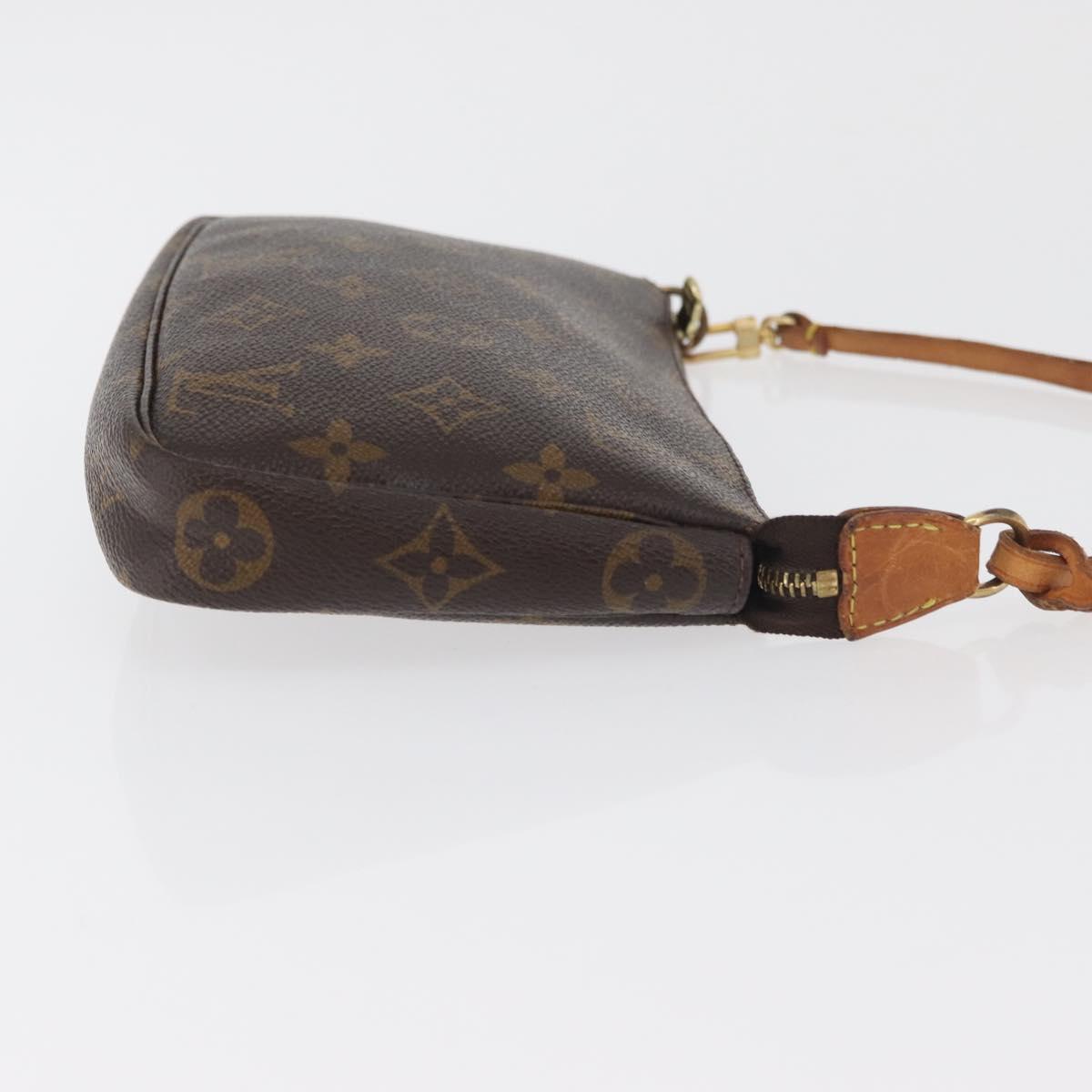 LOUIS VUITTON Monogram Pochette Accessoires Pouch M51980 LV Auth bs35121