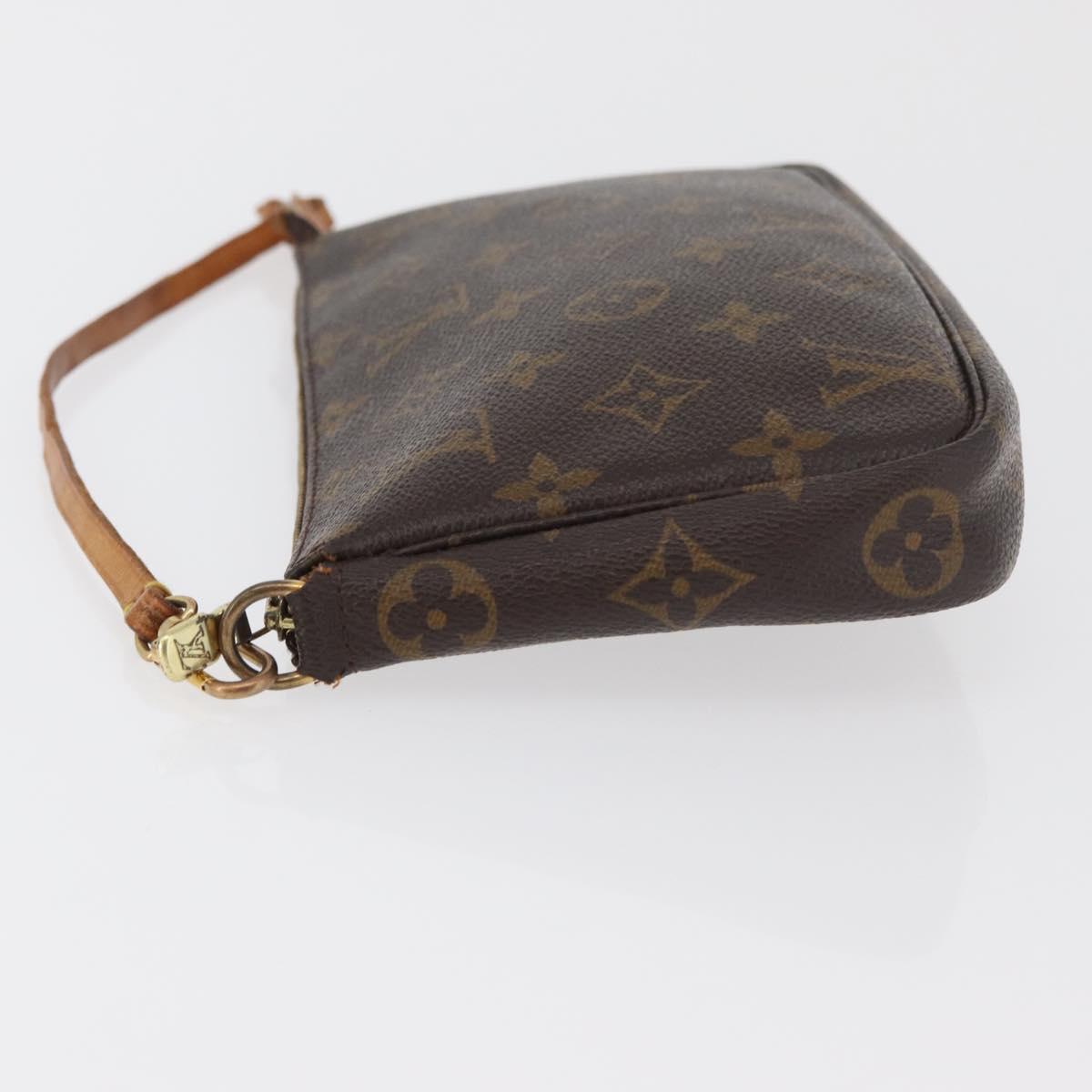 LOUIS VUITTON Monogram Pochette Accessoires Pouch M51980 LV Auth bs35121