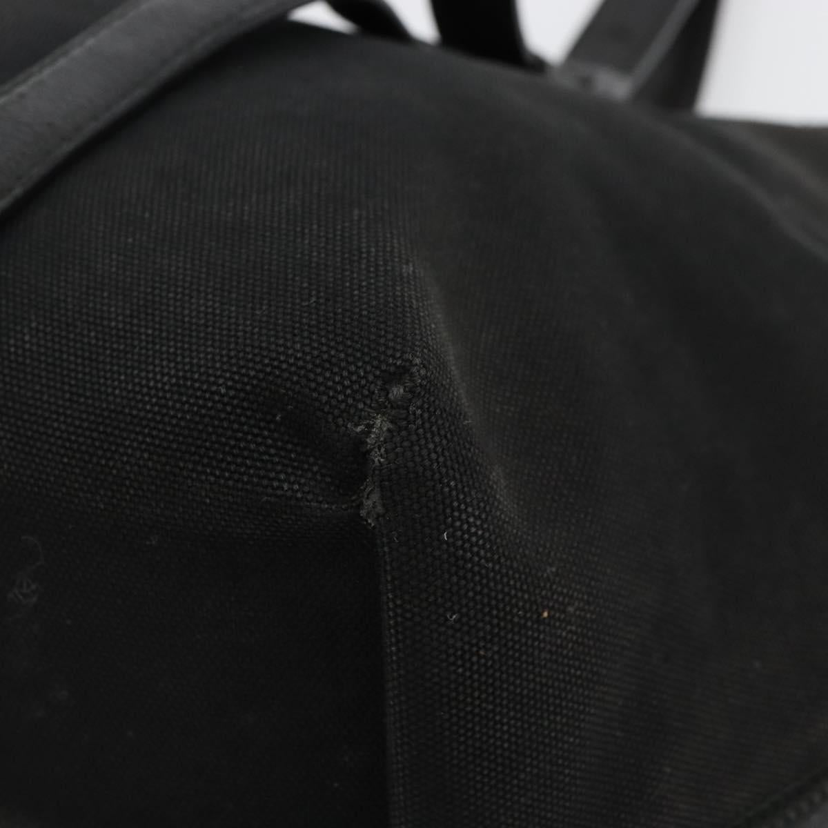 BOTTEGA VENETA Tote Bag Canvas Black 256763 Auth bs35124