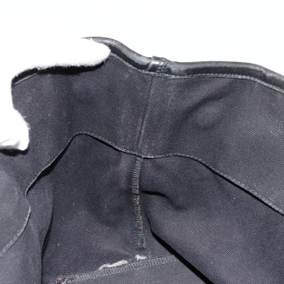BOTTEGA VENETA Tote Bag Canvas Black 256763 Auth bs35124