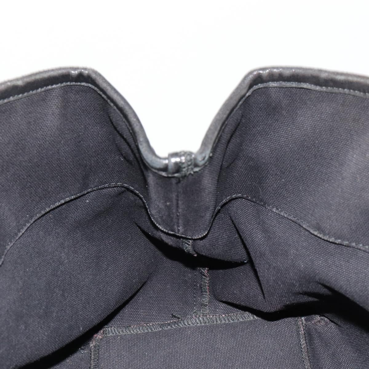 BOTTEGA VENETA Tote Bag Canvas Black 256763 Auth bs35124