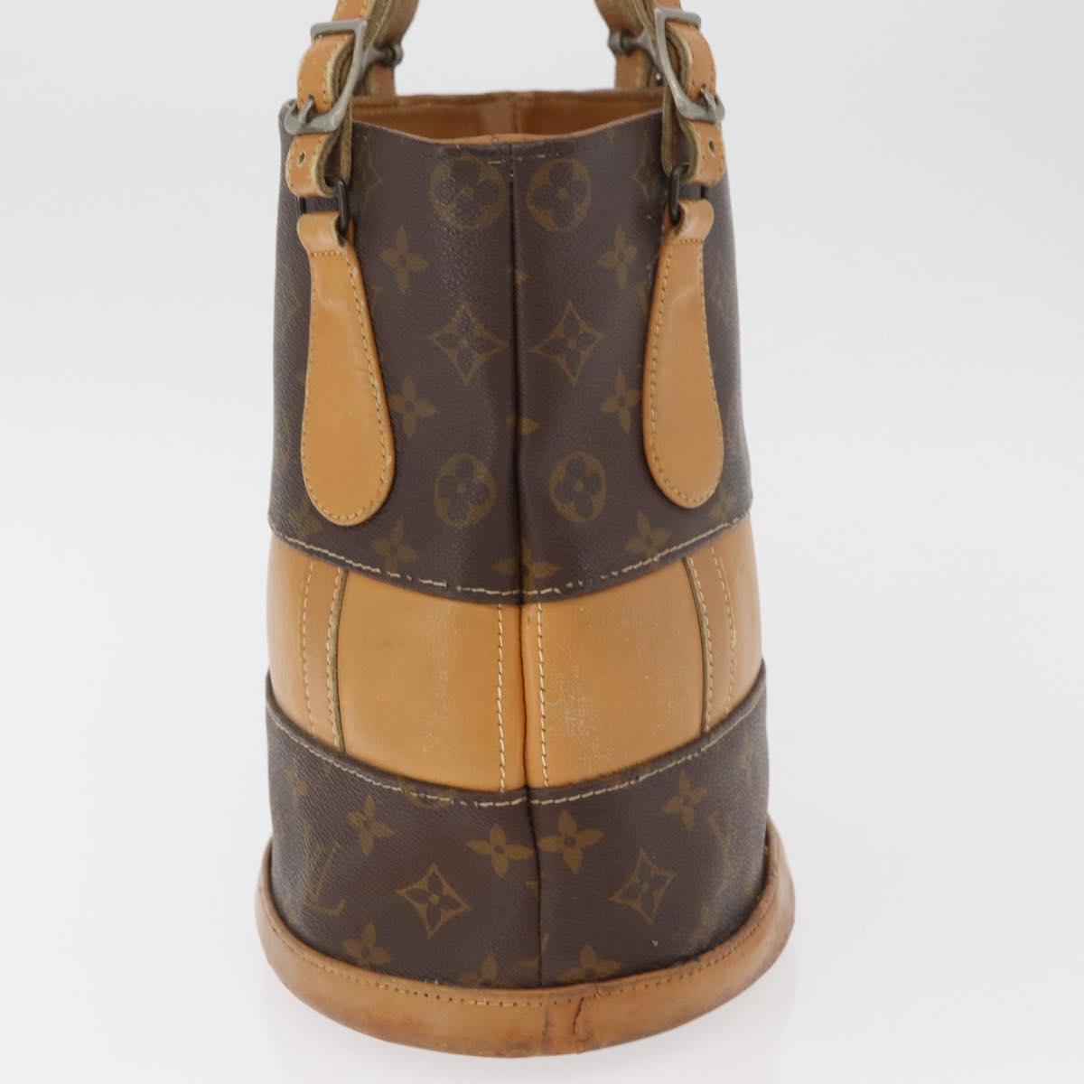 LOUIS VUITTON Monogram Bucket PM Shoulder Bag USA limited M42238 LV Auth bs35132