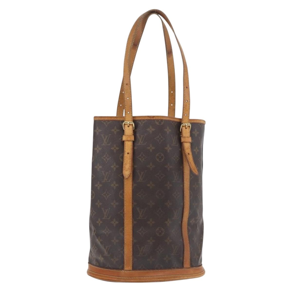 LOUIS VUITTON Monogram Bucket GM Shoulder Bag M42236 LV Auth bs35133