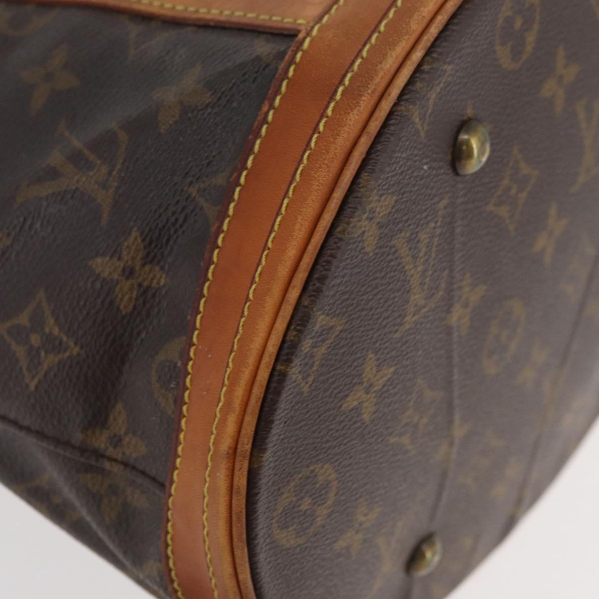 LOUIS VUITTON Monogram Bucket GM Shoulder Bag M42236 LV Auth bs35133