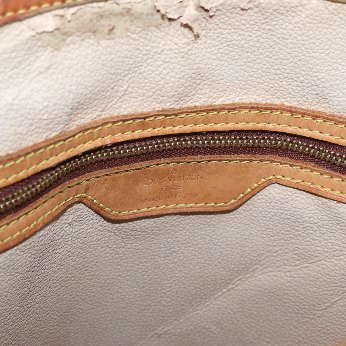 LOUIS VUITTON Monogram Bucket GM Shoulder Bag M42236 LV Auth bs35133
