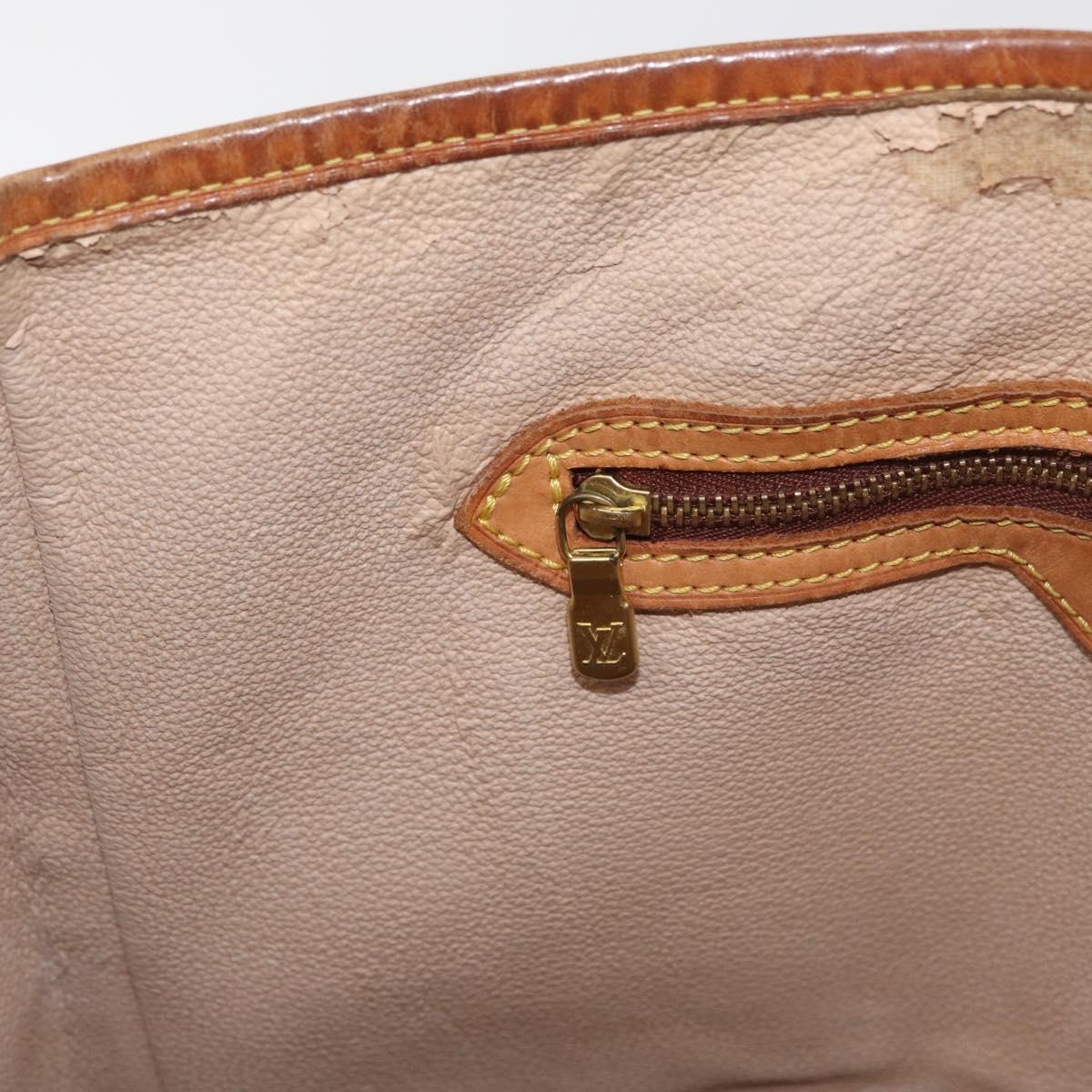 LOUIS VUITTON Monogram Bucket GM Shoulder Bag M42236 LV Auth bs35133