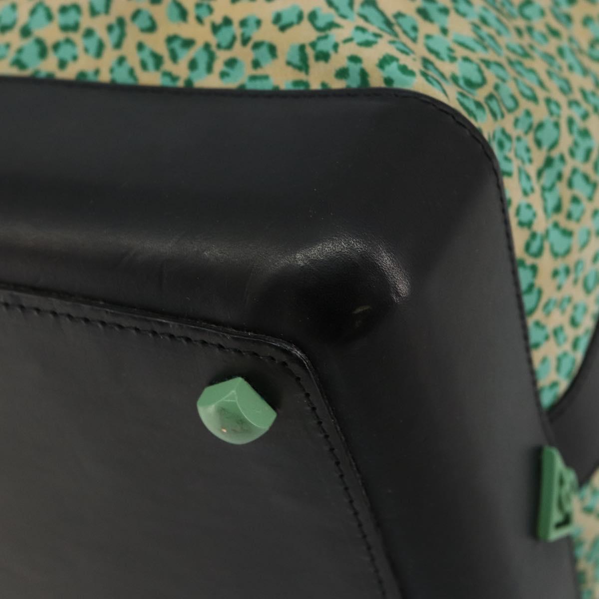 BOTTEGA VENETA Shoulder Bag Nylon Green Auth bs35159